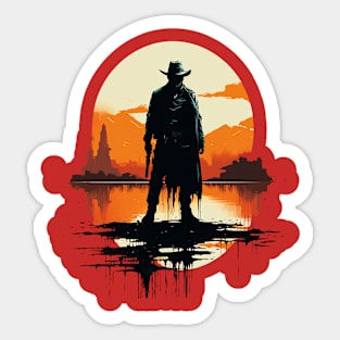 cowboy Sticker